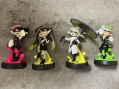 スプラトゥーン　amiibo 4点セット