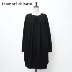 レア品 ツモリチサト トレーナーワンピース TSUMORI CHISATO（ツモリチサト）の「ﾔｼの木ﾚｰｽ（ワンピース
