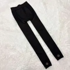 冬物大特価❣️着圧タイツ トレンカ タイツ 裏起毛 厚手 ブラック