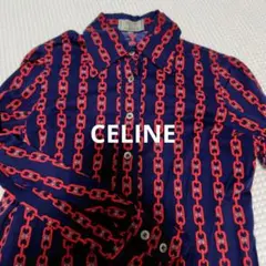 CELINE セリーヌ チェーン柄 長袖シャツのサムネイル