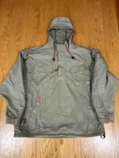 後*0様 LLBean オリーブグリーン プルオーバー ナイロンヤッケ USA 