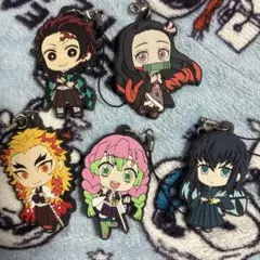 鬼滅の刃　ラバーキーホルダー