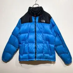 ザノースフェイス サミット ローツェ 800FP ダウンジャケット M ブルー