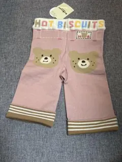 HOT BISCUITS ベビーパンツ ピンク くまのサムネイル