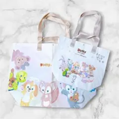 ディズニー ダッフィー リーナベル ショッピングバッグ 2点 香港ディズニーのサムネイル