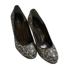 STRAWBERRIES グリッター パンプス