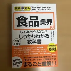 図解即戦力 食品業界のしくみとビジネスがこれ1冊でしっかりわかる教科書