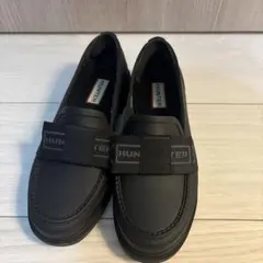 a*m様 HUNTER ブラック リボン　ローファー　UK3