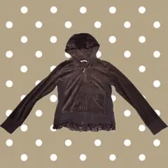 L'EST ROSE ベロアパーカー レースのサムネイル