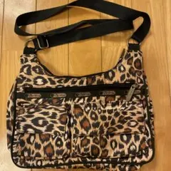 LeSportsac ヒョウ柄 ショルダーバッグ