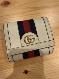 グッチ GUCCI オフィディア カードケース ミニ財布 アイボリー - メルカリ