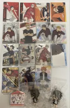ハイキュー!! こっちむいて Fig. ウエハースカード クリアカード アクキー