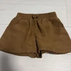 ハーフパンツ ブラウン