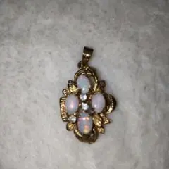 ヴィンテージ オパール ネックレス ペンダントトップ