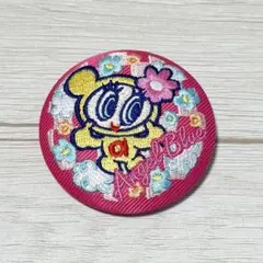ナルミヤキャラクターズ 刺繍缶バッジ ハナちゃん