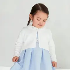新品・激安！petit main ボレロカーディガン オフホワイト Ｍサイズ