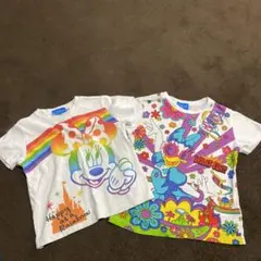 【ディズニーリゾート】ミニーマウス Tシャツ 2枚セット