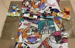 東京ディズニーランド　チケットホルダー4つセット　当時の紙袋付き