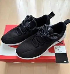 NIKE VIALE（GS）ナイキスニーカーランニングシューズ黒ブラック24cm