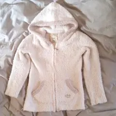 ジェラートピケ　フード付きカーディガン