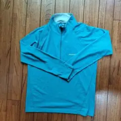 「美品」モンベルmont-bell　WIC.ジップシャツ　女性用Ｍ