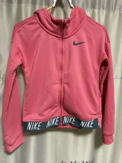Nike ピンク フルジップパーカー140
