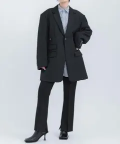 【STUDIOUS】オーバーサイズテーラードジャケット セットアップ