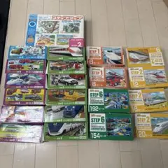 美品】アポロ社&くもんのジグソーパズル13セット！電車・特急・新幹線