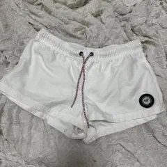 ROXY ホワイト サーフパンツ ウエストゴム S