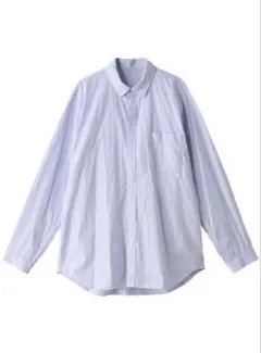 ATON GIZA STRIPE WASHED SHIRTSのサムネイル
