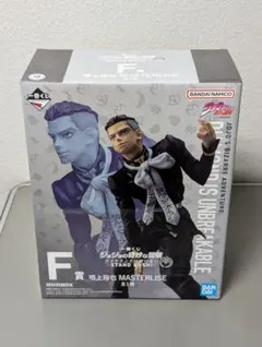 一番くじ ジョジョの奇妙な冒険 F賞噴上裕也フィギュア H賞メタルピンズ3種