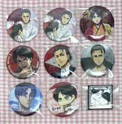 進撃の巨人 缶バッジ エレン