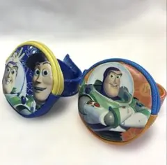 レア ☆ トイストーリー ウッディ バズ 小物入れ 2個セット2005年 当時品