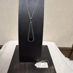 アルネヨハンセン　シルバーネックレス　オニキス アルネヨハンセン シルバーネックレス オニキス - メルカリ