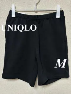 【UNIQLO】新品同様 ウルトラストレッチスウェットショーツ M ブラック