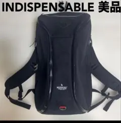 美品インディスペンサブル 大容量 リュック バックパック PC収納 縦型 黒旅行のサムネイル
