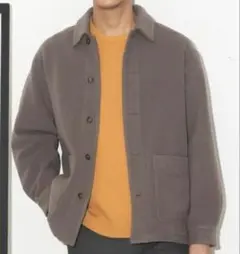 未使用品　NANO universe テックメルトンワイドシャツジャケット　L