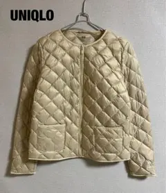 UNIQLO ウルトラライトダウンノーカラーキルティングジャケット　M