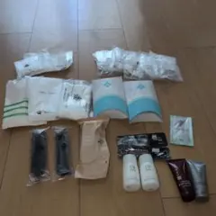 アメニティセット　まとめ売り　シャワーキャップ　ヘアブラシ　ホテルオークラ