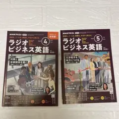 NHKテキスト　ラジオビジネス英語　2025.④と⑤