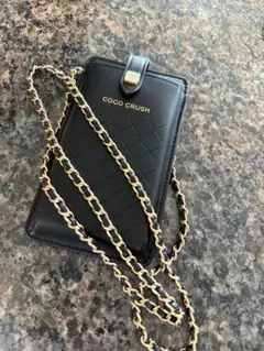 値下げ依頼〇 CHANEL COCO CRUSH スマホショルダーバッグ - メルカリ