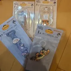 新品ウィニー・ザ・プー ミニフィギュア&ラバーコレクション4点セット