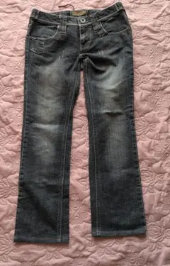 tommy jeans ダークグレー ストレートデニム S/P