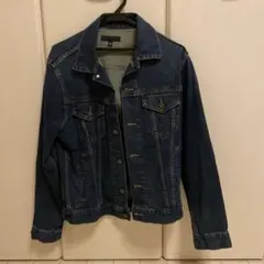 ダークブルー デニムジャケット　レディース