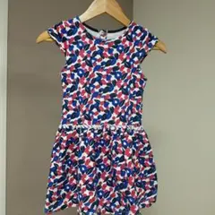 美品　PETIT BATEAU 花柄ワンピース 6ans 116cmのサムネイル