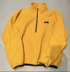 us購入　LL Bean フリース　シンチラ　スナップT イエロー　M L 美品