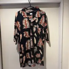 BROWNY VINTAGE アロハシャツ リーフ柄 Mサイズのサムネイル