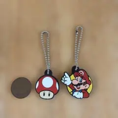 スーパーマリオ キーホルダー 2個セットのサムネイル