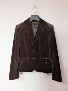 ✪11月末まで出品予定 マイケルコース　テーラードジャケット ベロア素材