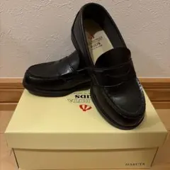 HARUTA キッズローファー ブラック 18.0cm